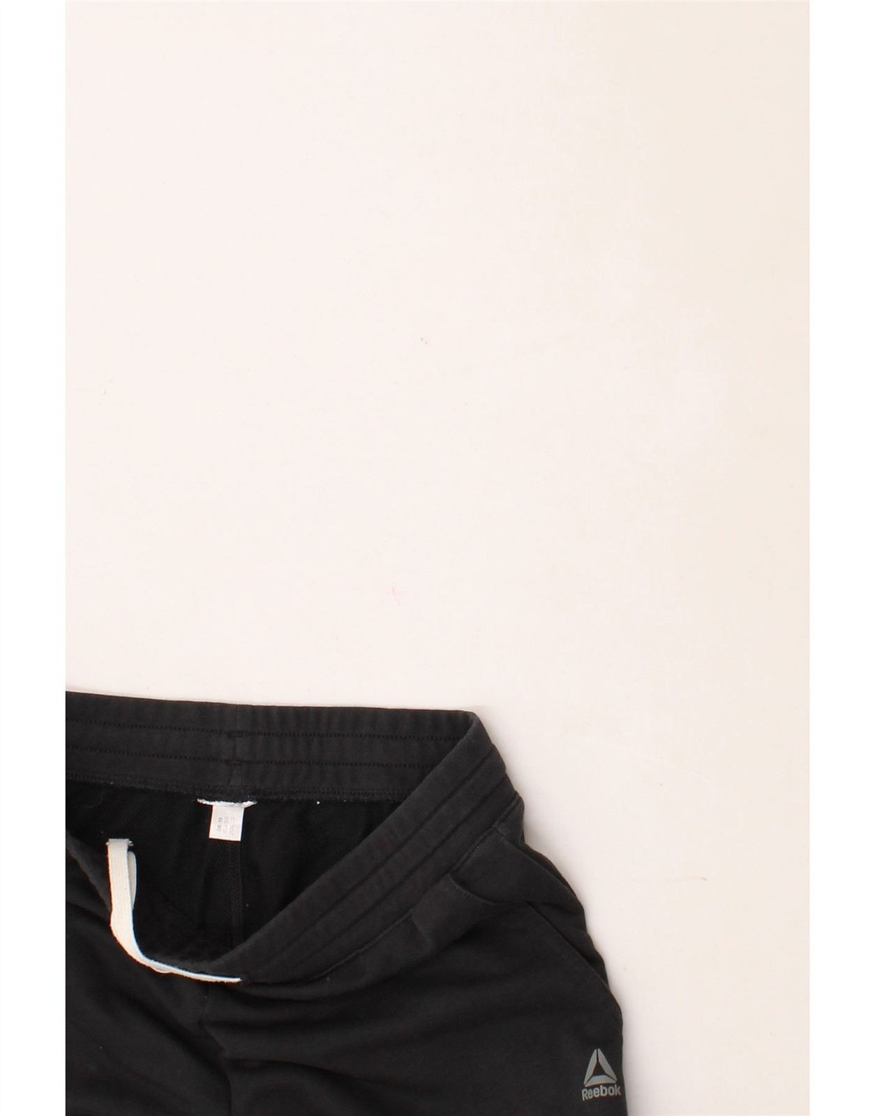 REEBOK Womens Tracksuit Trousers Joggers UK 12 Medium  Black BG06 thumbnail 4