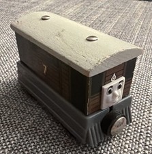 Thomas  Friends Wooden Railway Toby Magnetic Wooden Train
