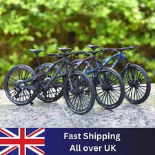 1:6 Scale Alloy Mountain Bike Model Realistic Gear Bicycle Toy Die-Cast Finger