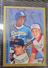 1998 Topps - Prospects Adrian Beltre, Aaron Boone, Ryan Minor #254 (RC)