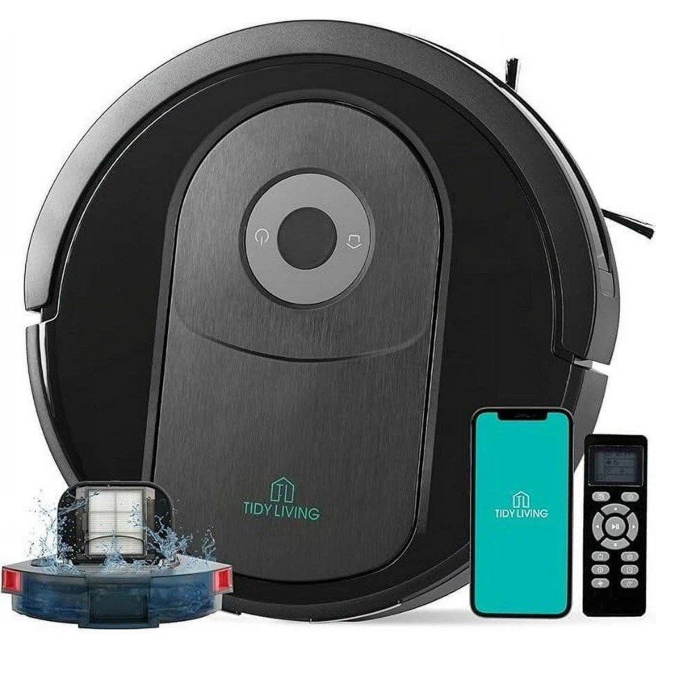 Tidy Living Robot Vacuum Cleaner,2 in 1 Vacuum and Mop TL-G30