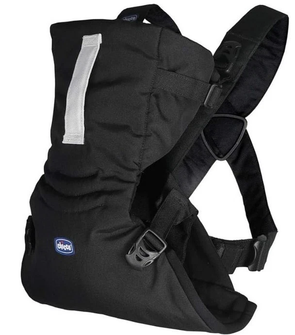 Chicco Easyfit Baby Carrier Black | Birth - 9kg Comfortable Baby Carrier Full