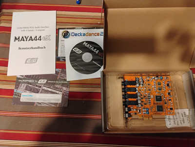ESI MAYA44 eX | 24-bit/96kHz PCIe Audio Interface with 4 in / 4 out 