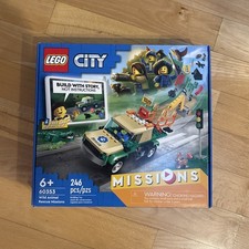 LEGO 60353 Wild Animal Rescue Missions Set Parts List