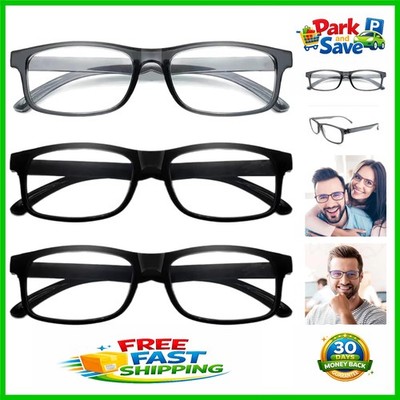 Comfortable Adjustable 3 Pack Reading Glasses with UV400 & Blue Light Filter
