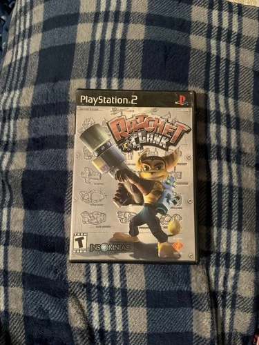 Ratchet & Clank (PlayStation 2, 2002) PS2 Black Label - UNTESTED No Manual