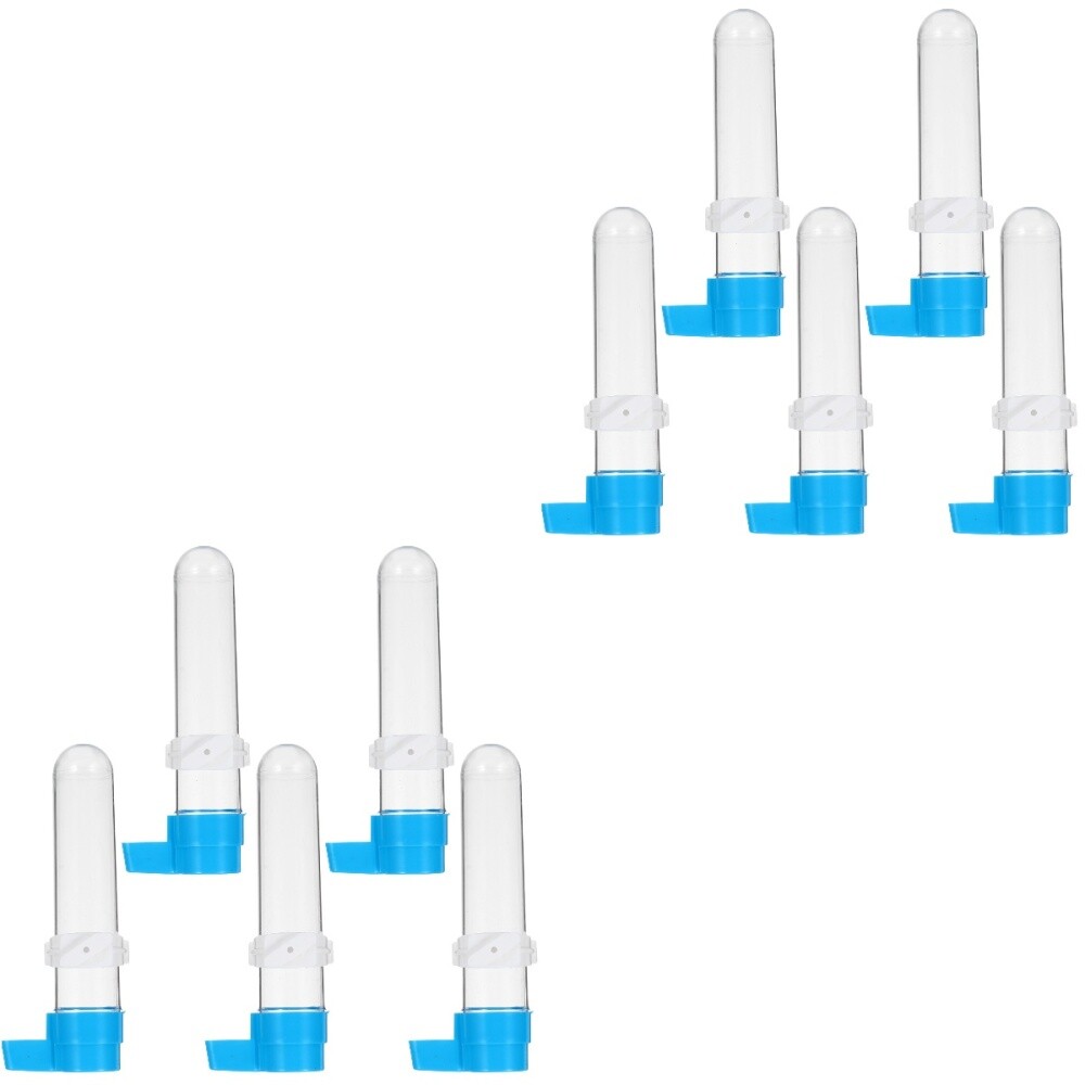 5 Pcs Small Animal Water Container Parakeets Dispenser Bird Drinker