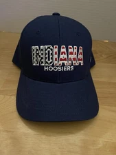 New Captivating Indiana Hoosiers Red/white/Blue SnapBack Adjustable Hat
