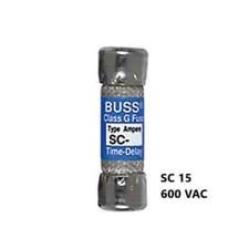 SC15 15AMP 600VAC&nbsp; BUSSMAN FUSE&nbsp; 33mm x 10mm HENNY PENNY