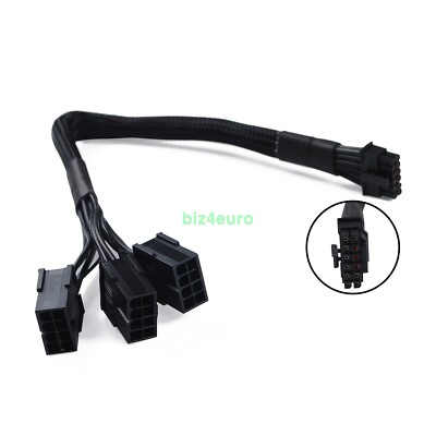 PCI-e 5.0 Extension kabel 16 Pin(12+4) to 3x8Pin 12VHPWR für GPU RTX 4080 4000