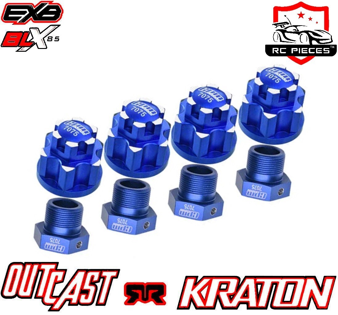 Blocco Differenziale Rc Differenziale/Spool In Alluminio 7075 Per Arrma Outcast/Kraton 8S - Anteriore, Posteriore E Centrale Differenziale Arrma 8S