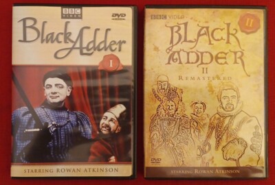 Black Adder I & II 1 & 2 Remastered DVD ROWAN Atkinson BBC