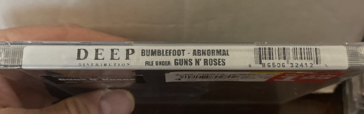 Abnormal [PA] by Bumblefoot (CD, Oct-2008, Bumblefoot Music) for