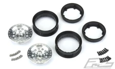 NEW Pro-Line Rock Shooter 1.9" Alum Composite Internal Bead-Loc Wheels : F/R