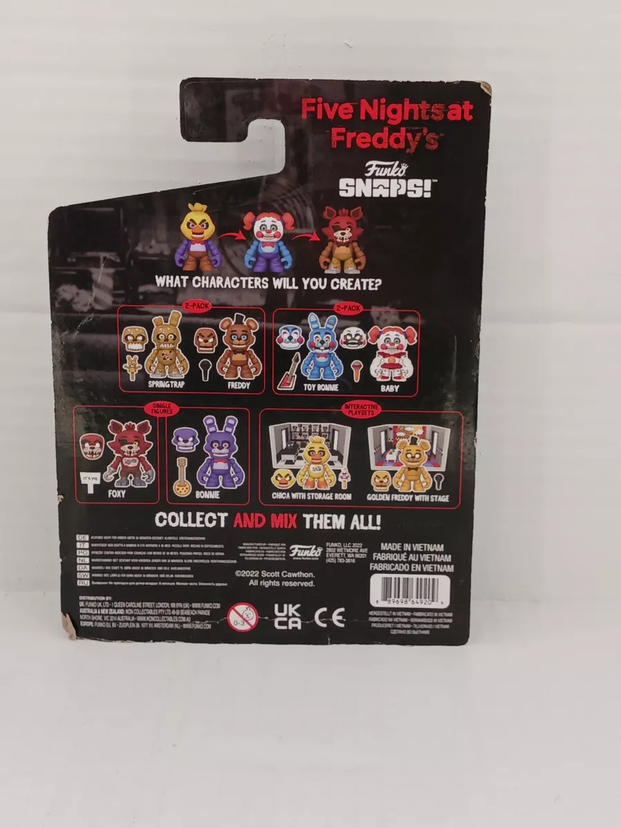 Five Nights at Freddy's Nightmare Bonnie Snap Mini-Figure