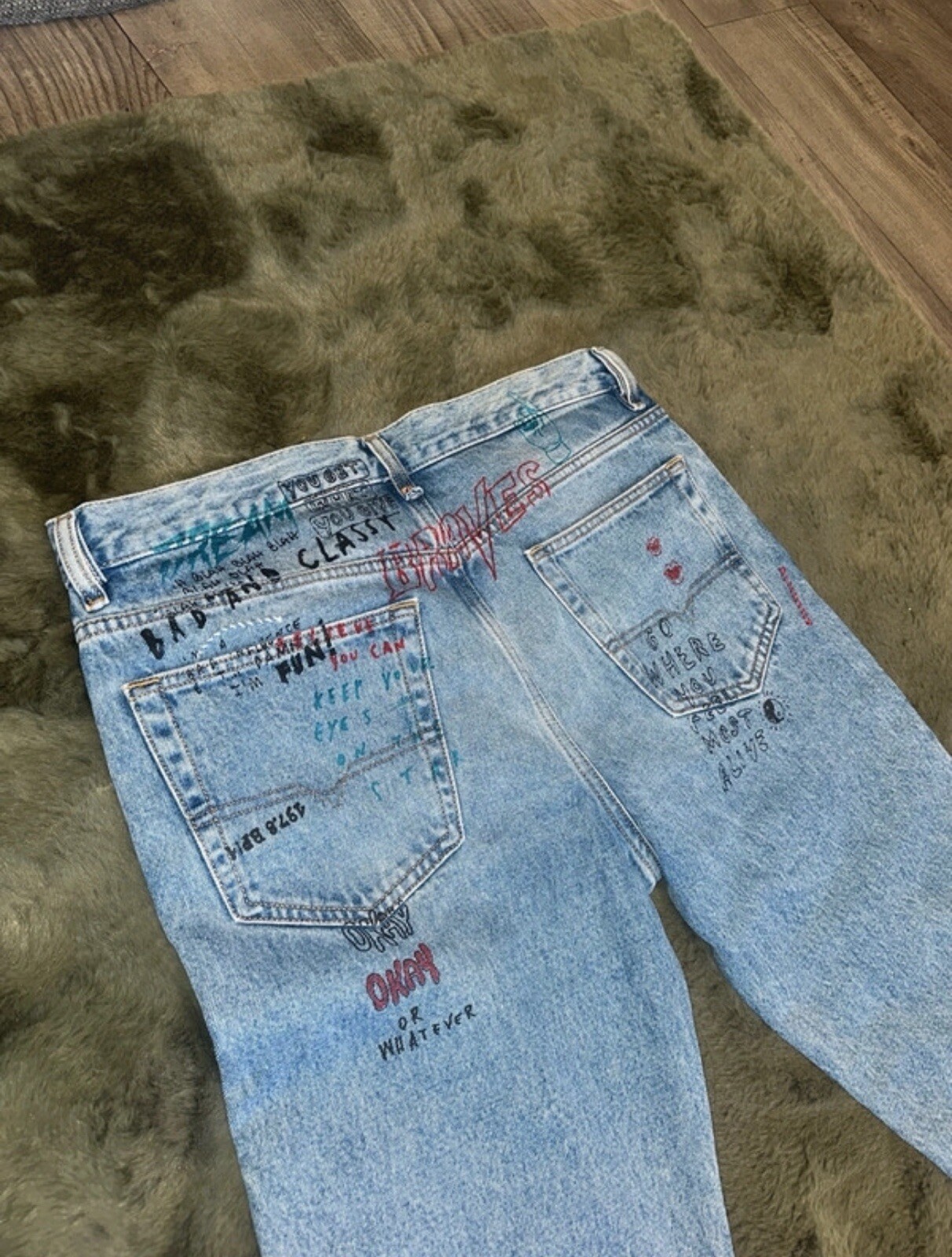 RARE diesel Men’s Jeans W31 L32 image 7