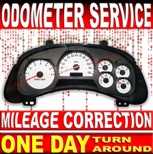 02-09 Chevy Trailblazer Envoy Speedometer Mileage Odometer Correction Service