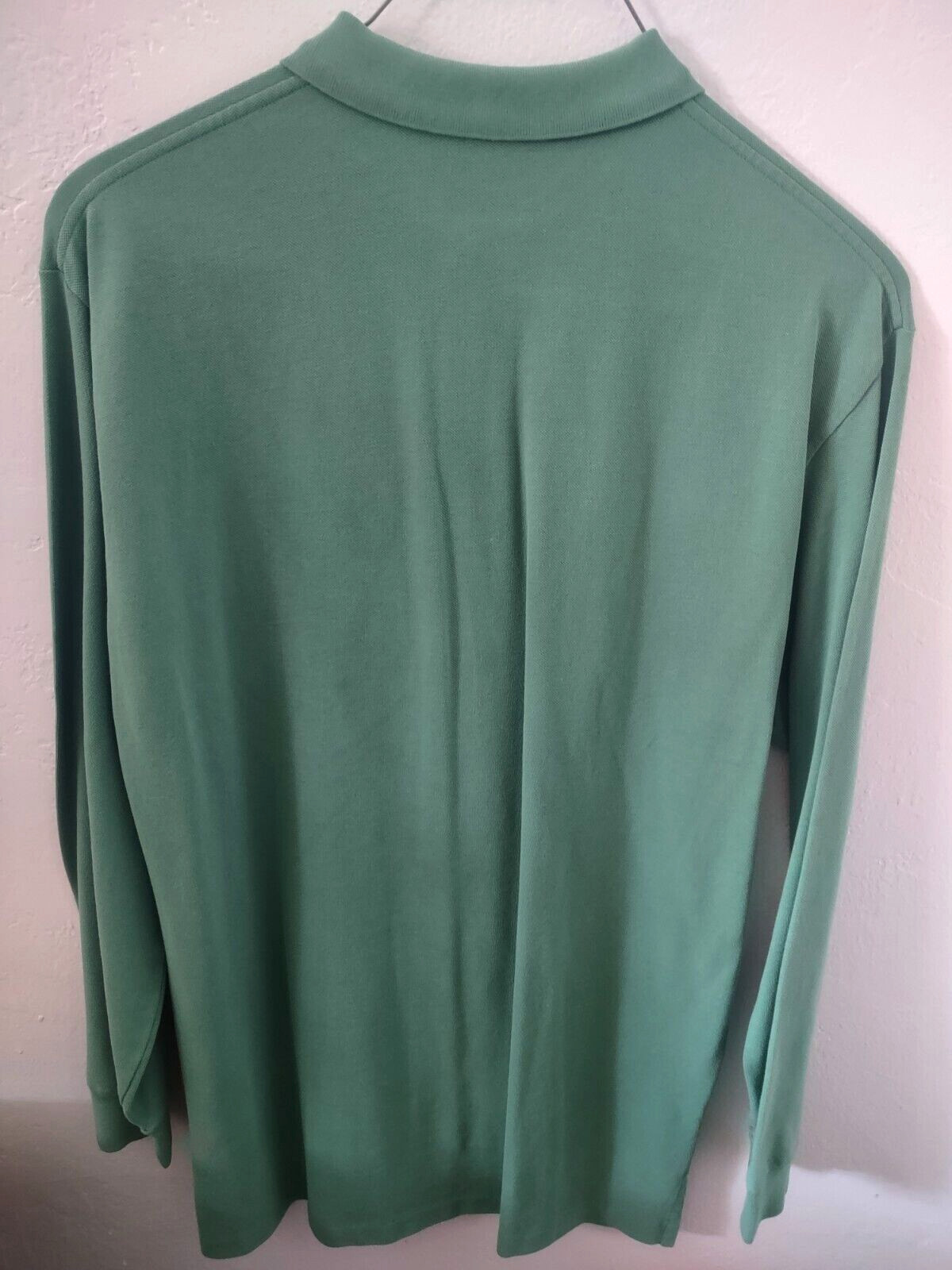 Rare Vtg Ralph Lauren Polo Shirt Green Embroidered Moose Shield MGMLXVII Mens XL image 5