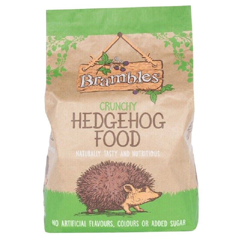 BRAMBLES CRUNCHY HEDGEHOG FOOD 900g, 2kg 4kg 8kg : Wildlife Feed Hog Animal Meal