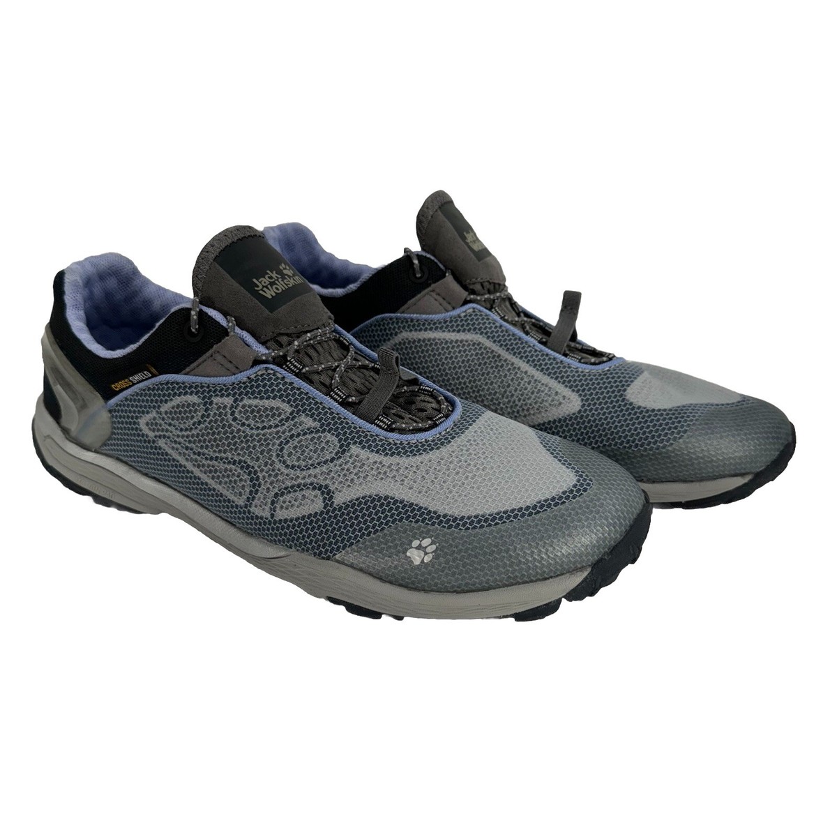 Jack Wolfskin Kreisel 1 Gray Purple Hiking Texapore Shoes Women's
