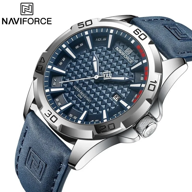 Naviforce Orologio digitale da uomo Orologio da polso militare impermeabile con cinturino in pelle alla moda acquista in modo economico - spedizione gratuita, recensioni reali con foto