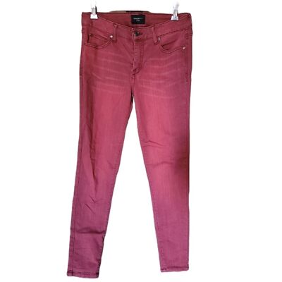 Celebrity Pink ankle skinny stretch jeans cropped junior size 5/27 burnt  dark
