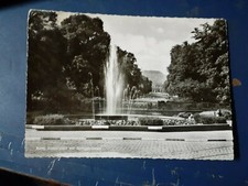 vintage germany fountain bonn postcard