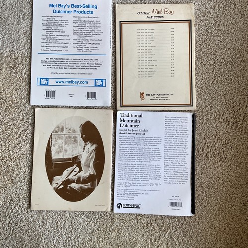 Lot 4 Dulcimer -Traditional Mountain Dulcimer CD taught by by Jean Ritchie, + 3 - Picture 6 of 6