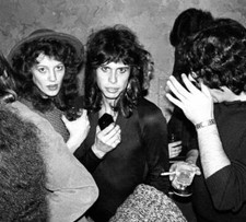 Julia Holcomb and Steven Tyler at Forum Club party after Forum per- Old Photo