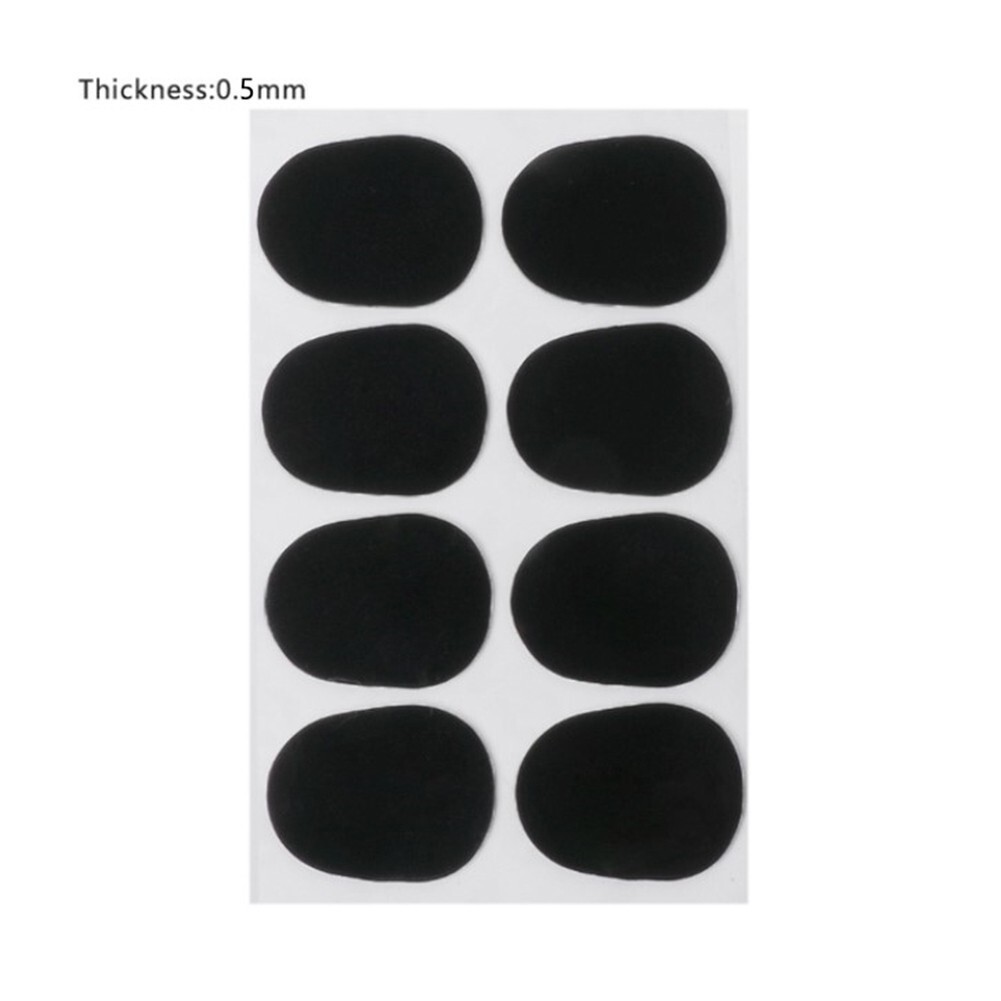 Premium Silicone Sax Mouthpiece Cushions 8pc Pads 0 5mm/0 8mm Thickness