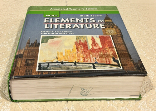 Holt Elements Of Literature Sixth Course Annotated Teacher’s Edition 2007 HC - Bild 3 von 23