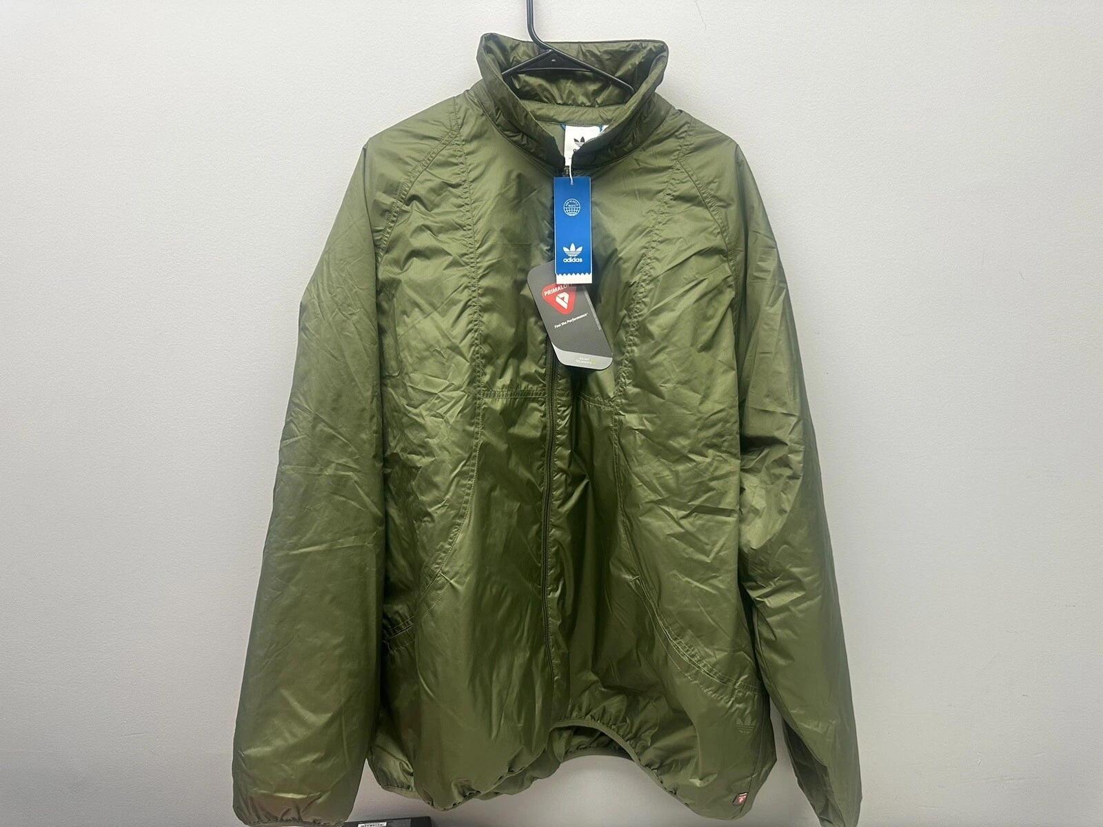 Unisex Adidas Insulated Coach Jacket 'Olive Green' / GR8793 / Size 2XL