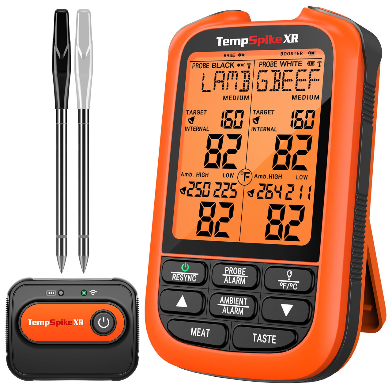 Smart Meat Thermometer Digital Wireless for Rotisserie