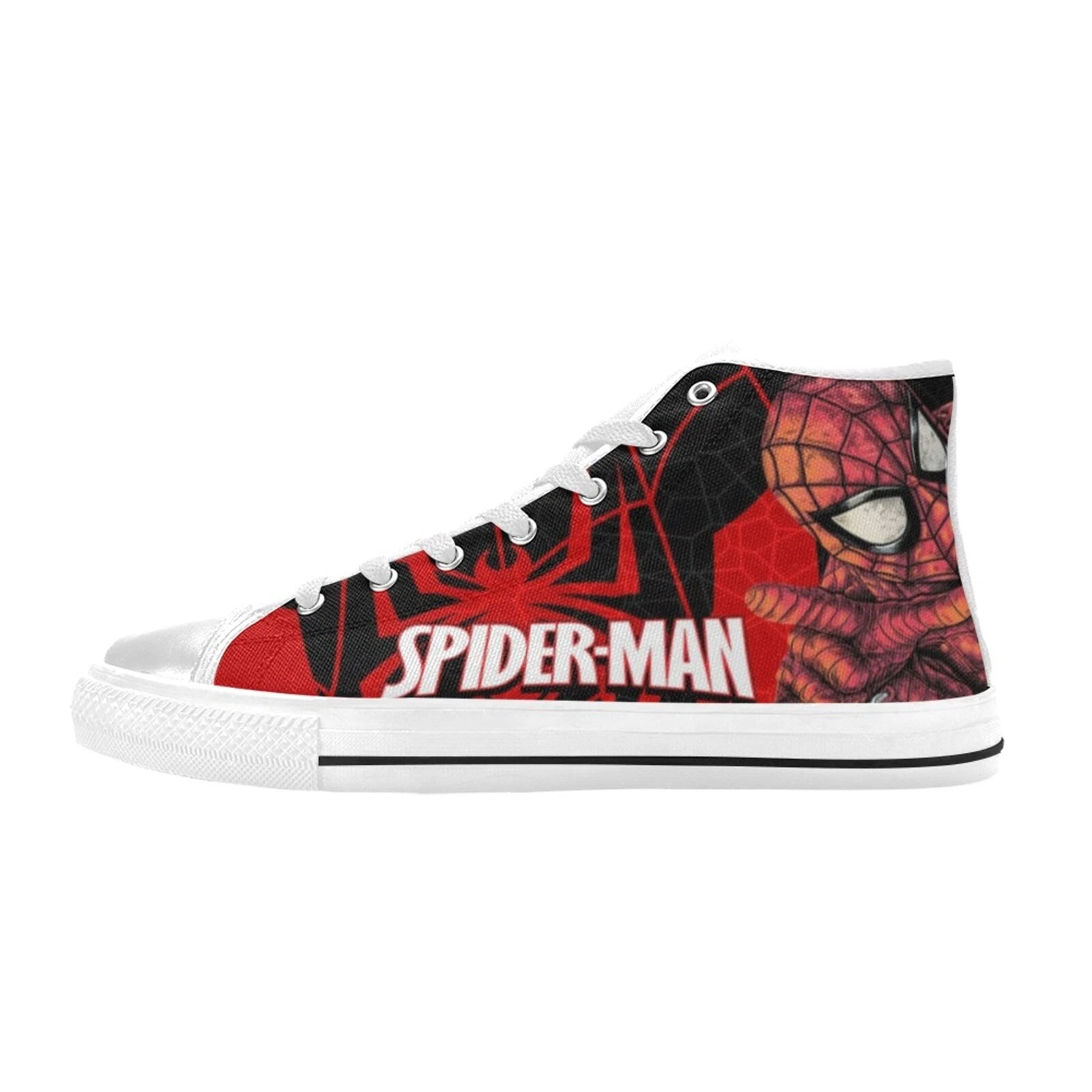 Spiderman Custom Sneakers High Top Men's Athletic Shoes Canvas