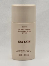 Cay Skin Mo'Bay Mineral Sunscreen Drops Spf 30 1.7oz, Tested once EXP 01/2027