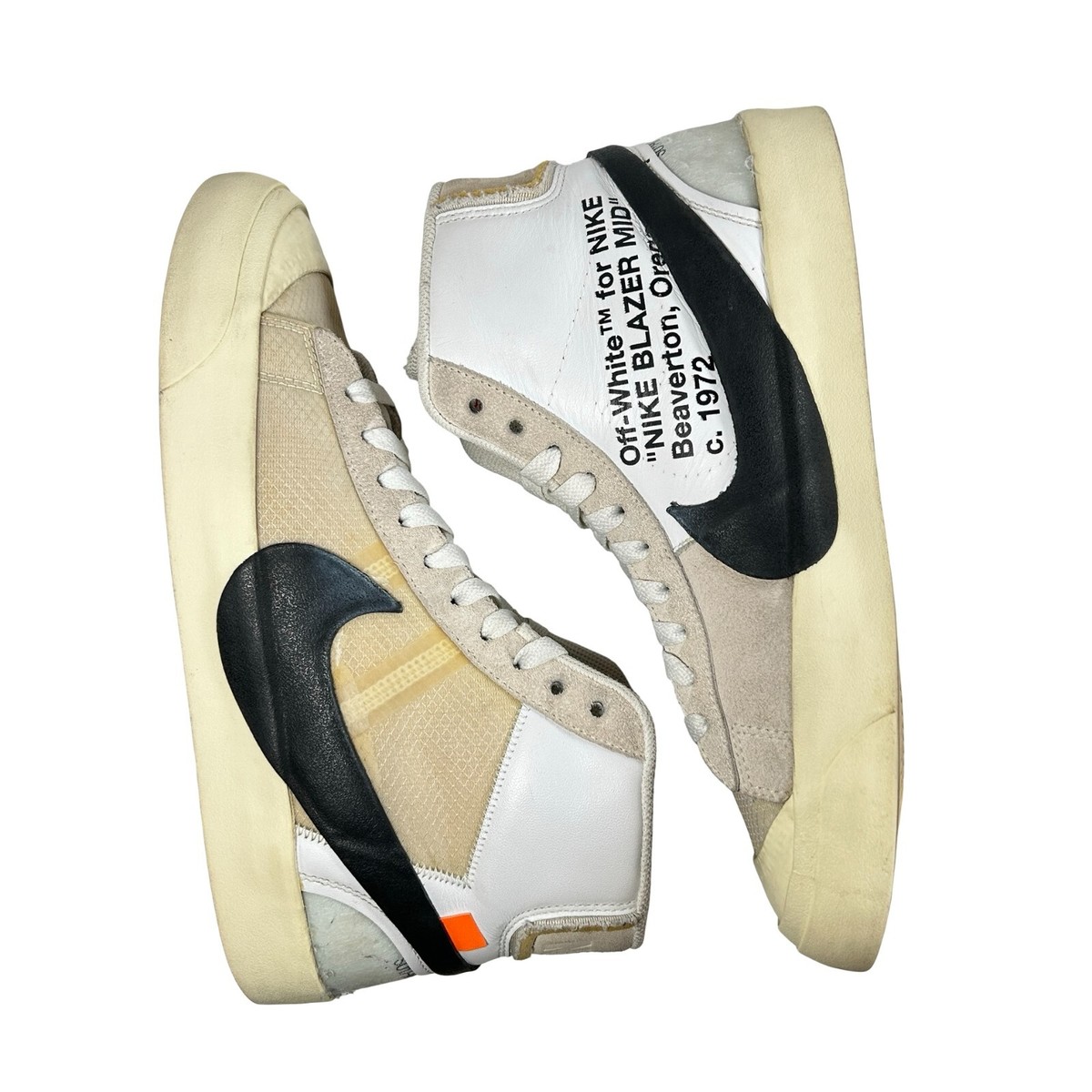 Off White x Nike Blazer Mid The Ten - Size 8.5 - AA3832 100