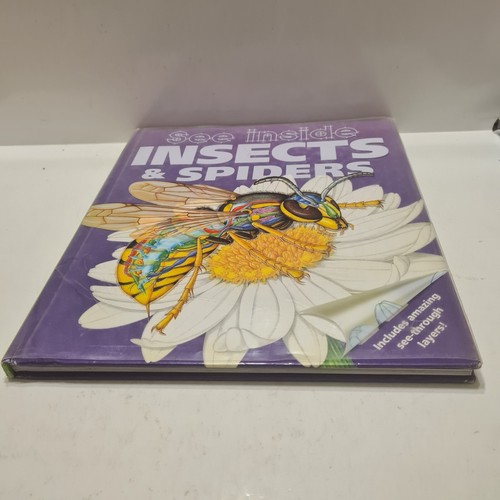 Insects and Spiders See Inside Hardcover Includes See Through Layers Children's - Picture 5 of 12
