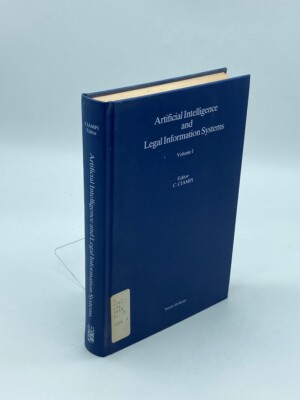 Artificial Intelligence and Legal Information Systems (Volume 1)  Edited