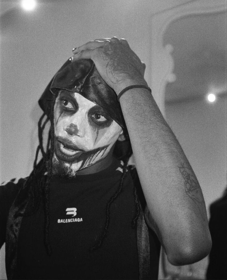 Playboi Carti “Joker” 2019 Make Up Customized Adidas Box Shoe