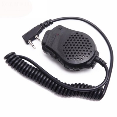 Dual PTT Microphone Speaker Mic Radio For Baofeng Walkie Talkie UV82 Radio UV-82