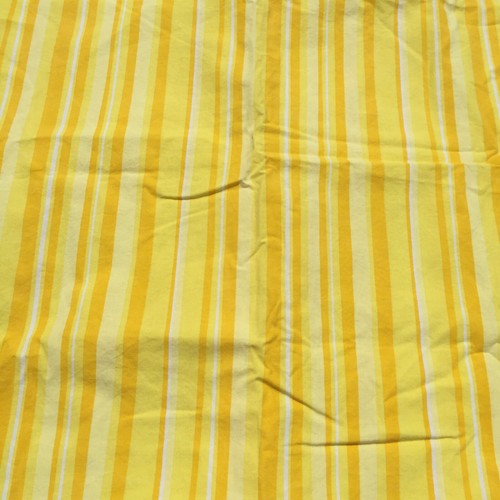 Yellow Striped Euro Pillow Sham Tommy Hilfiger 100% Cotton 18" x 18" - Picture 3 of 7
