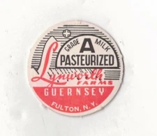 LYNWORTH FARMS-GRADE A-FULTON,N.Y.-ONE 5/8 INCHES WIDTH-VINTAGE-1960'S