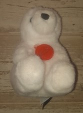 PELUCHE TRUDI 16 CM ORSO BIANCO POLARE ORSETTO ORSACCHIOTTO ORIGINALE TRUDI