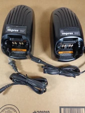 2x Motorola WPLN4114AR IMPRES Adaptive Chargers XTS5000 XTS3000 XTS2500 XTS1500