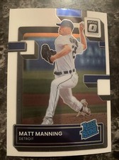 Matt Manning  Rated Rookie  2022 Donruss Optic  Baseball #33