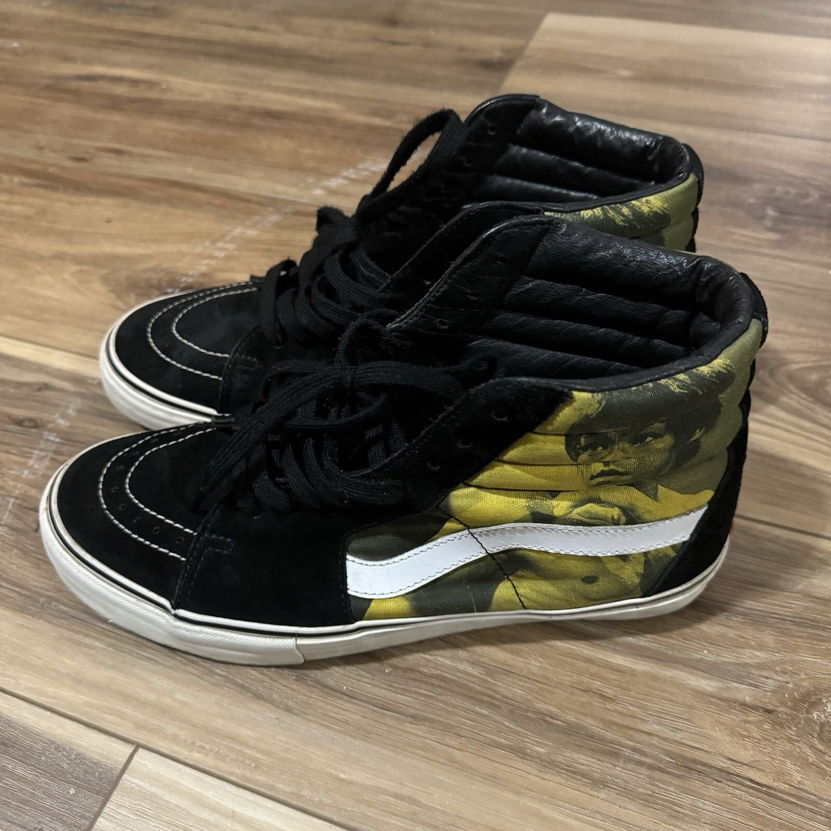 Size 9.5 - Supreme x Vans Sk8- Pro High Bruce Lee for sale  display picture 1