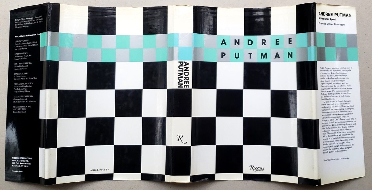 Andree Putman: A Designer Apart Signed by Andree Putnam First