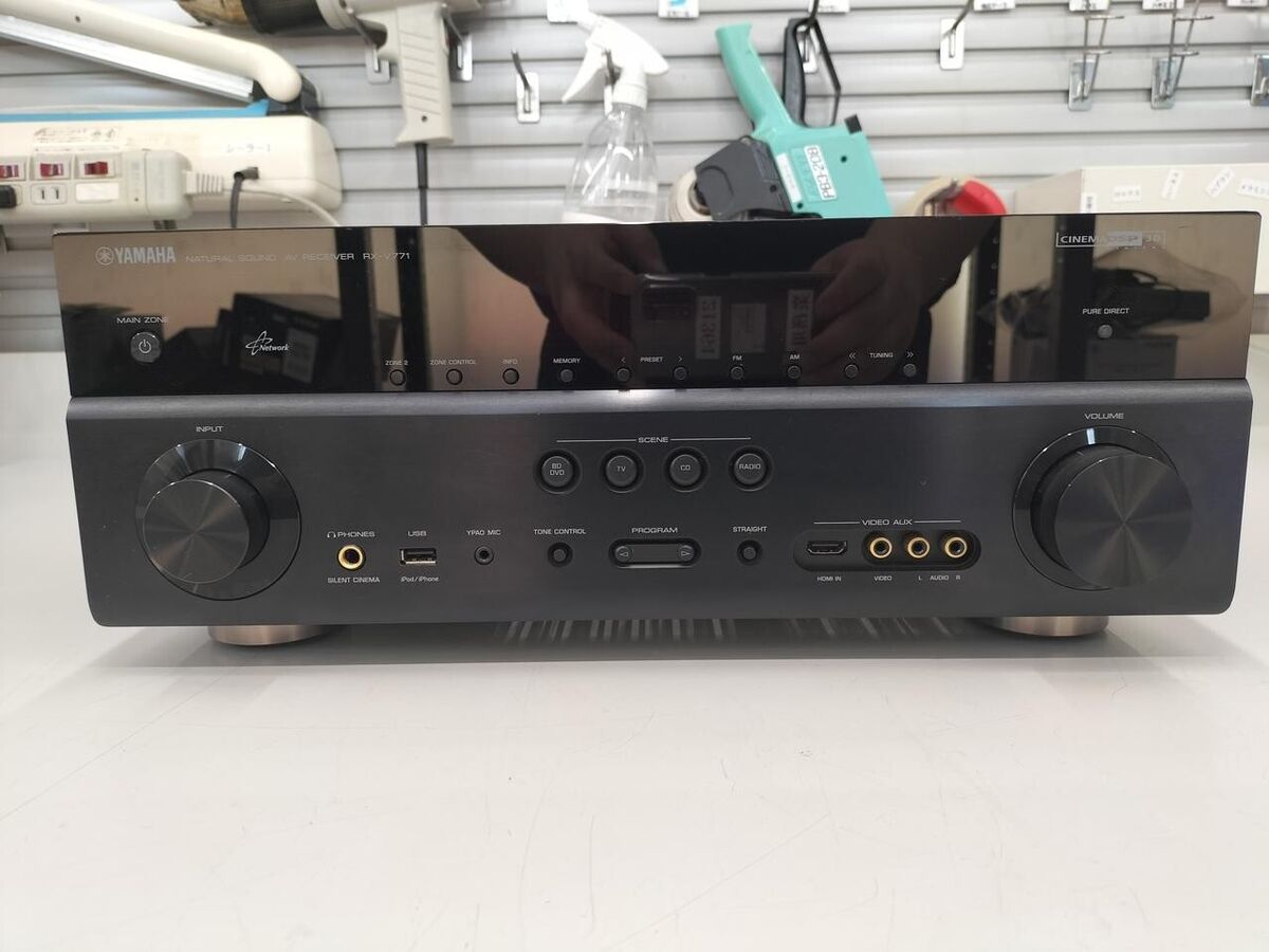 Yamaha RX-V771 7.1ch Network AV Receiver from japan Working Yamaha RX-V771 7.1ch Network AV Receiver from japan Working