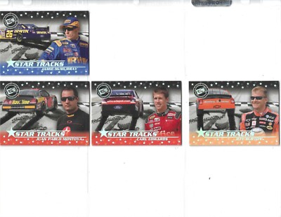 2008 Eclipse STAR TRACKS HOLOFOIL #ST17 Juan Pablo Montoya-#132/250!-1 CARD ONLY