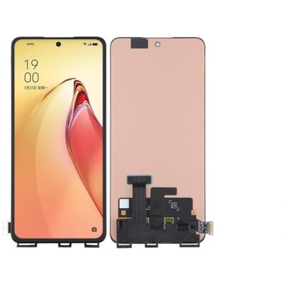 For OPPO Reno8 Pro 5G CPH2357 AMOLED Material LCD Screen With Digitizer